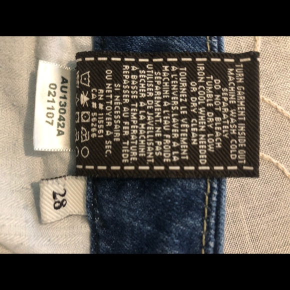 🔴 7 for all Mankind Jeans A pocket - Picture 5 of 8